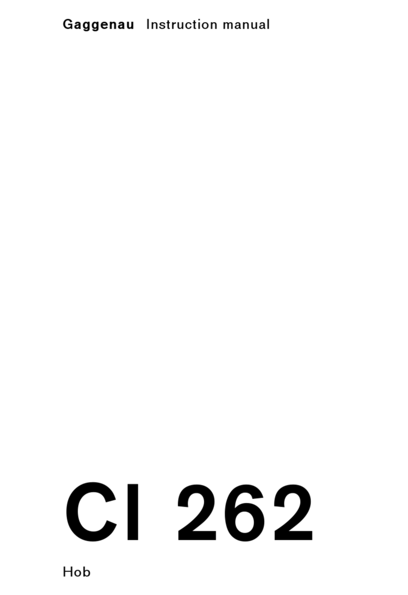 Gaggenau CI262113 User manual