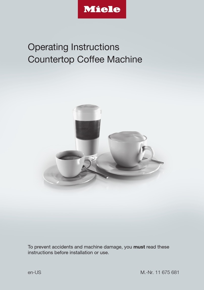 Miele CM5310BRRT User manual Miele CM5310BRRT User manual