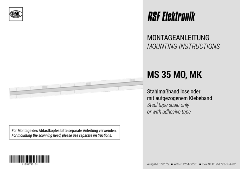 RSF Elektronik MS 35 MO User manual