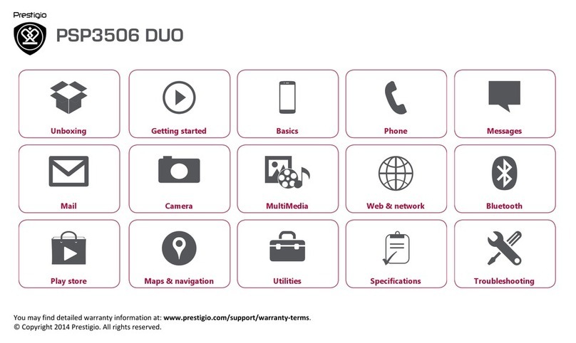 Prestigio PSP3506 DUO User manual