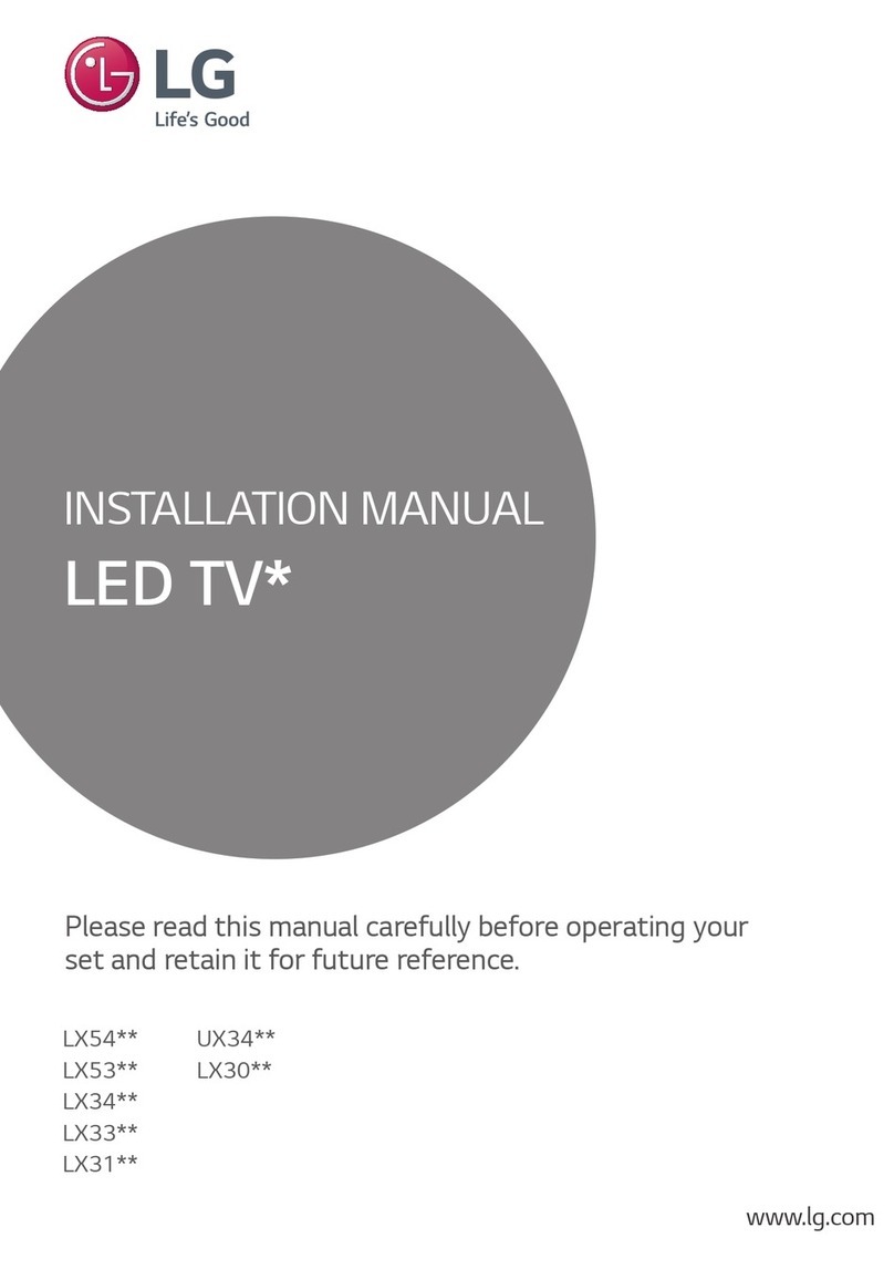LG LX31 Series User manual