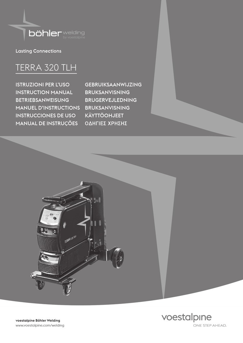 voestalpine bohler TERRA 320 TLH instruction manual
