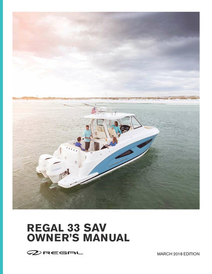 Regal 33 REGAL 33 SAV 2018 owner's manual Regal 33 REGAL 33 SAV 2018 owner's manual