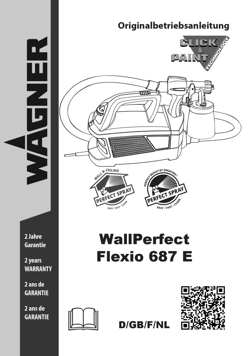 WAGNER WallPerfect Flexio 687 E User manual