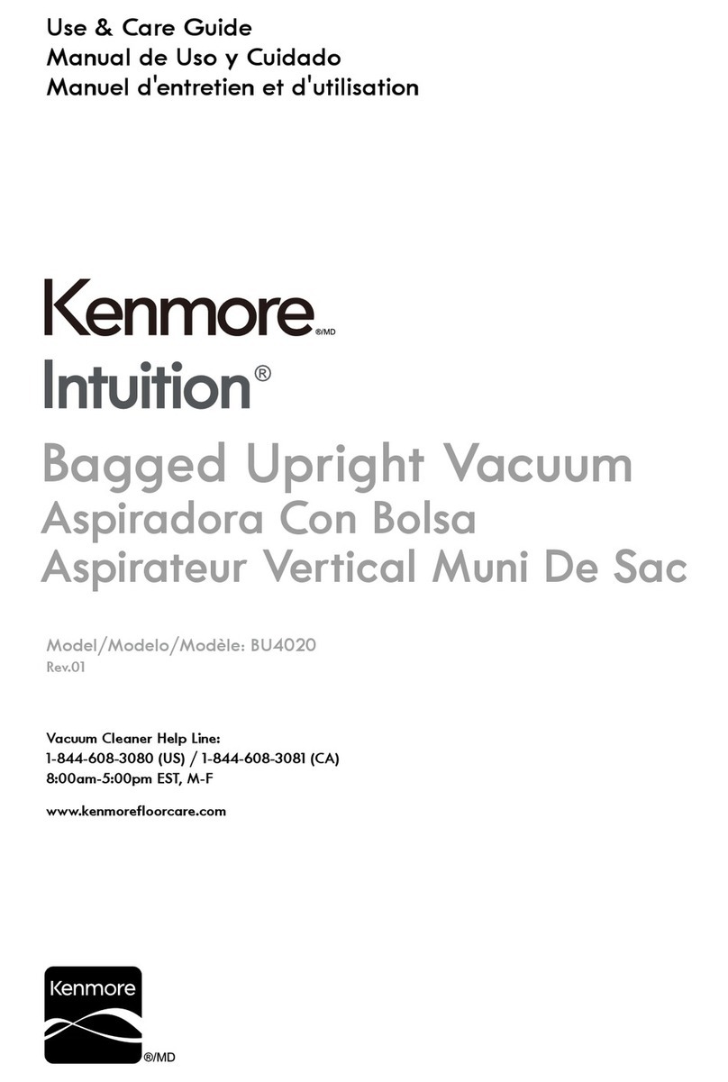 Kenmore Intuition BU4020 Use & care guide