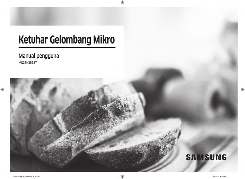 Samung MG23K3513 Series user manual Samung MG23K3513 Series user manual