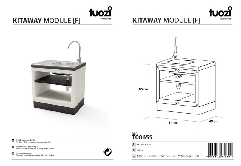 Movelar TUOZI KITAWAY MODULE F T00655 manual