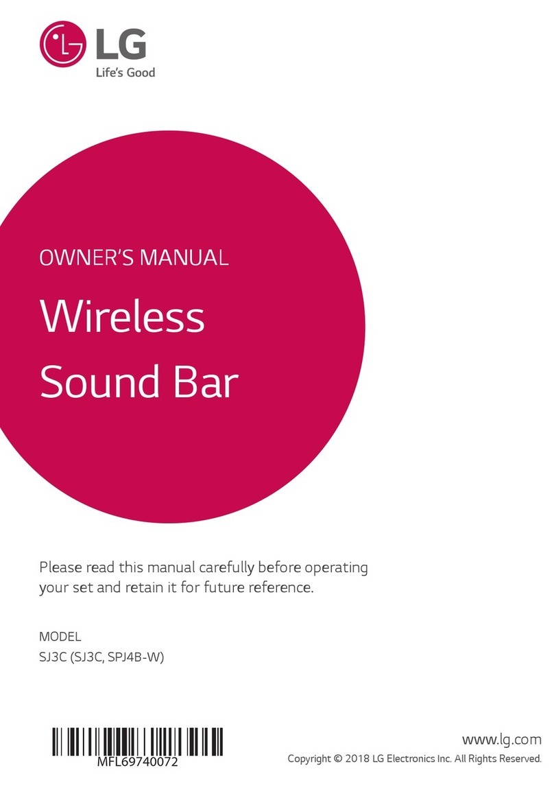 LG SJ3C User manual