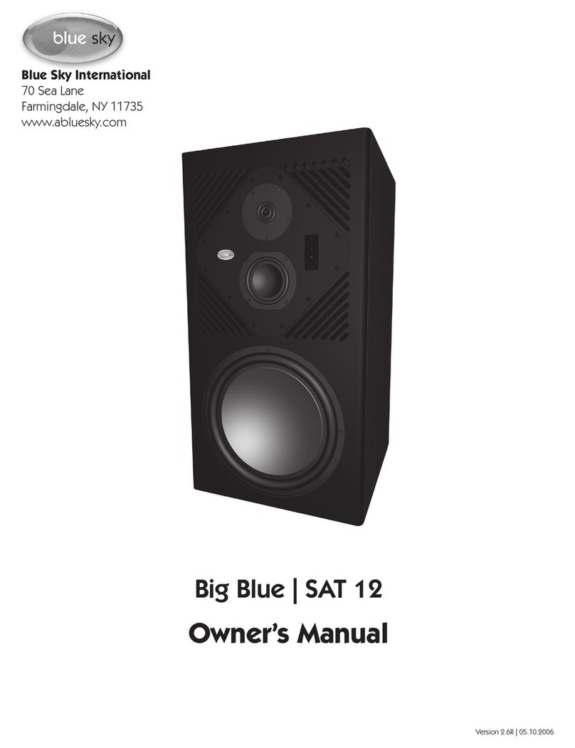 Bluesky SAT 12 owner's manual