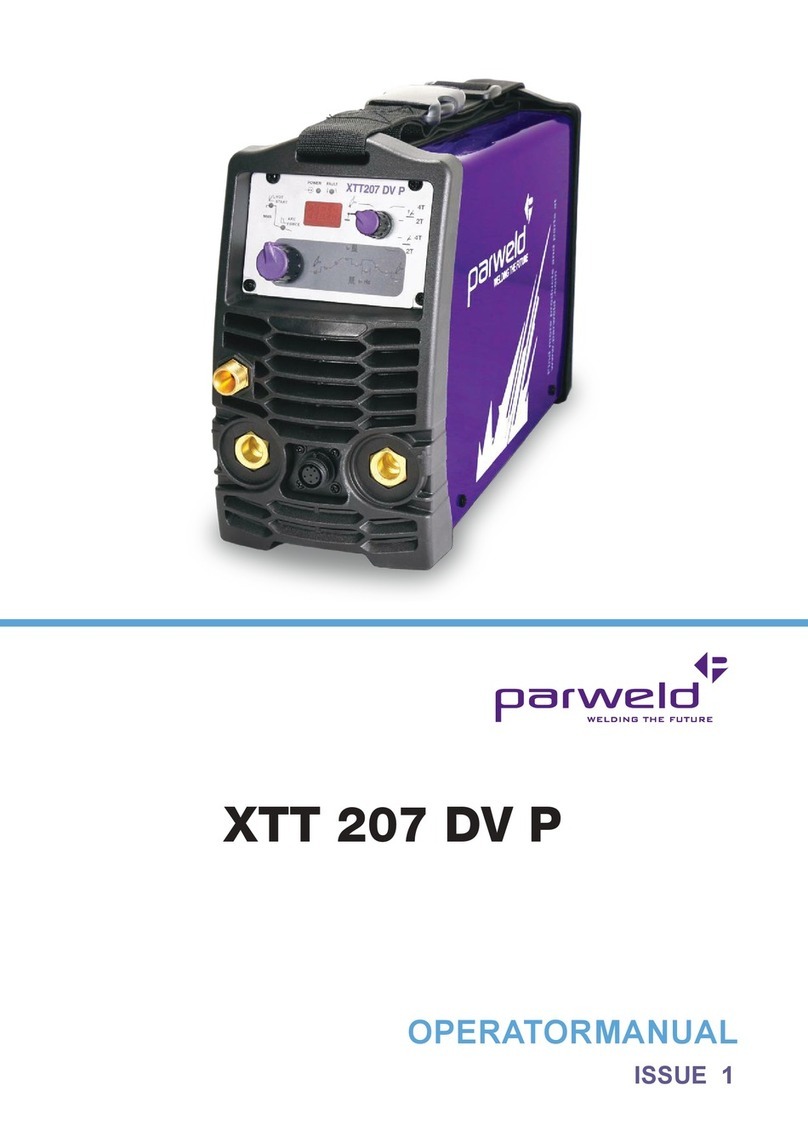 Parweld XTT 207 DV P Operator's manual