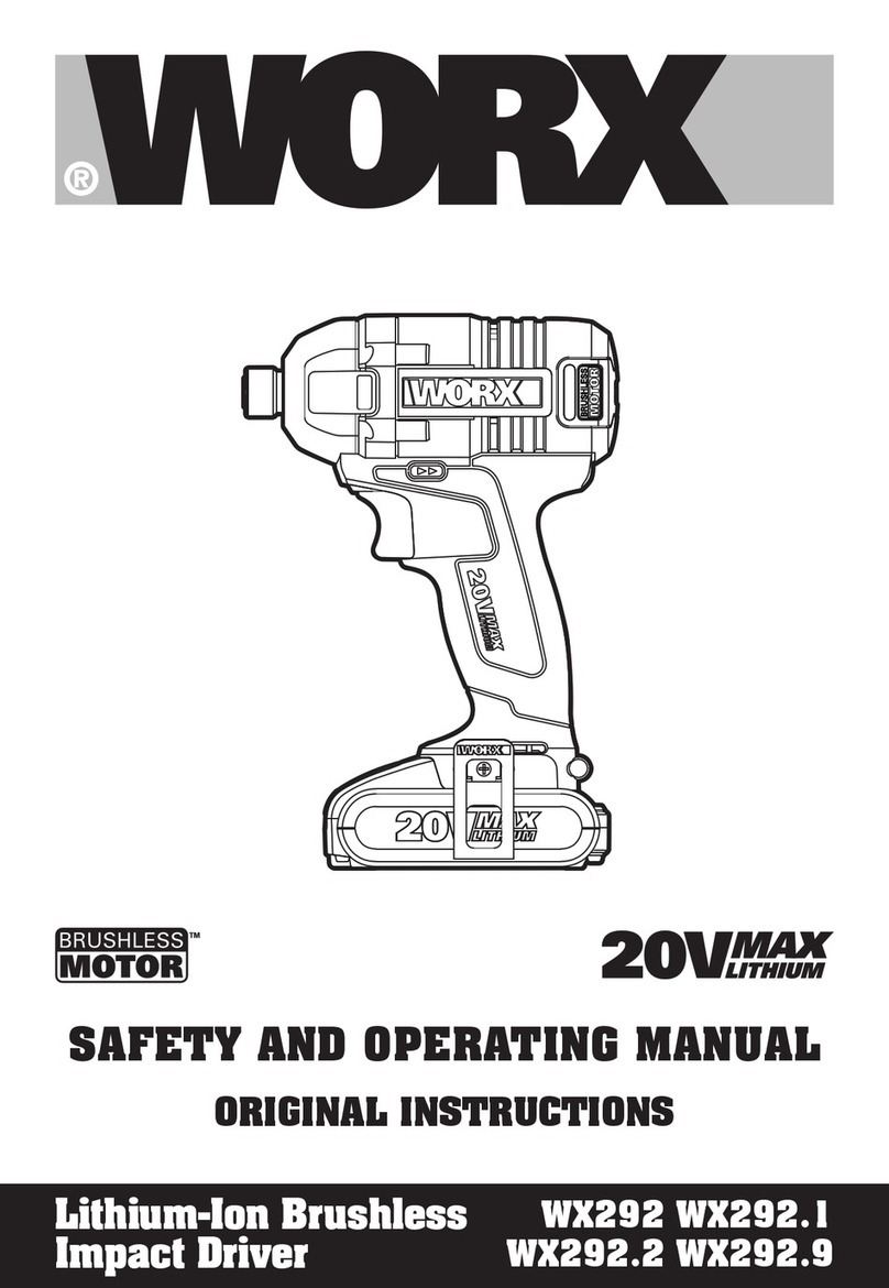 Worx WX292.2 User manual