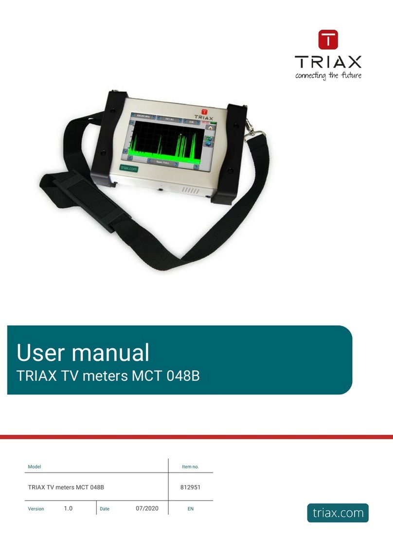 Triax MCT 048B user manual