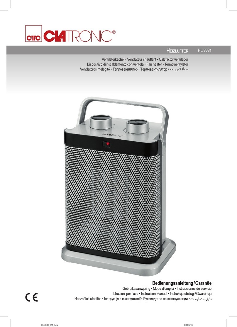 Clatronic HL 3631 instruction manual