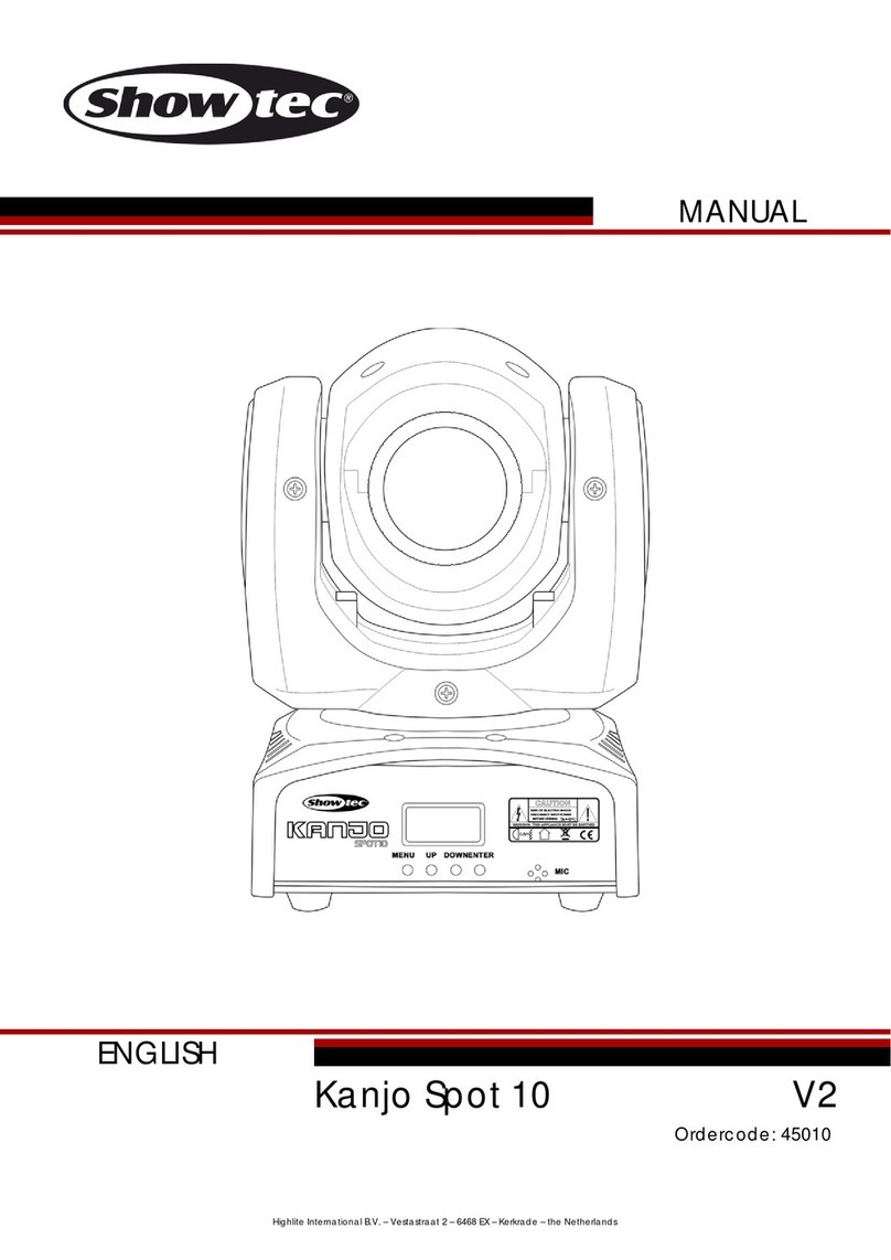 Show Tec Kanjo Spot 10 V2 manual Show Tec Kanjo Spot 10 V2 manual
