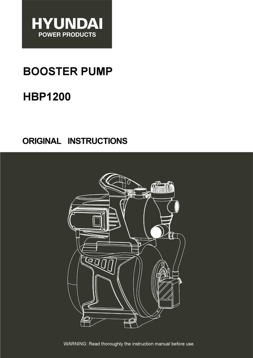 Hyundai power products HBP1200 Original instructions