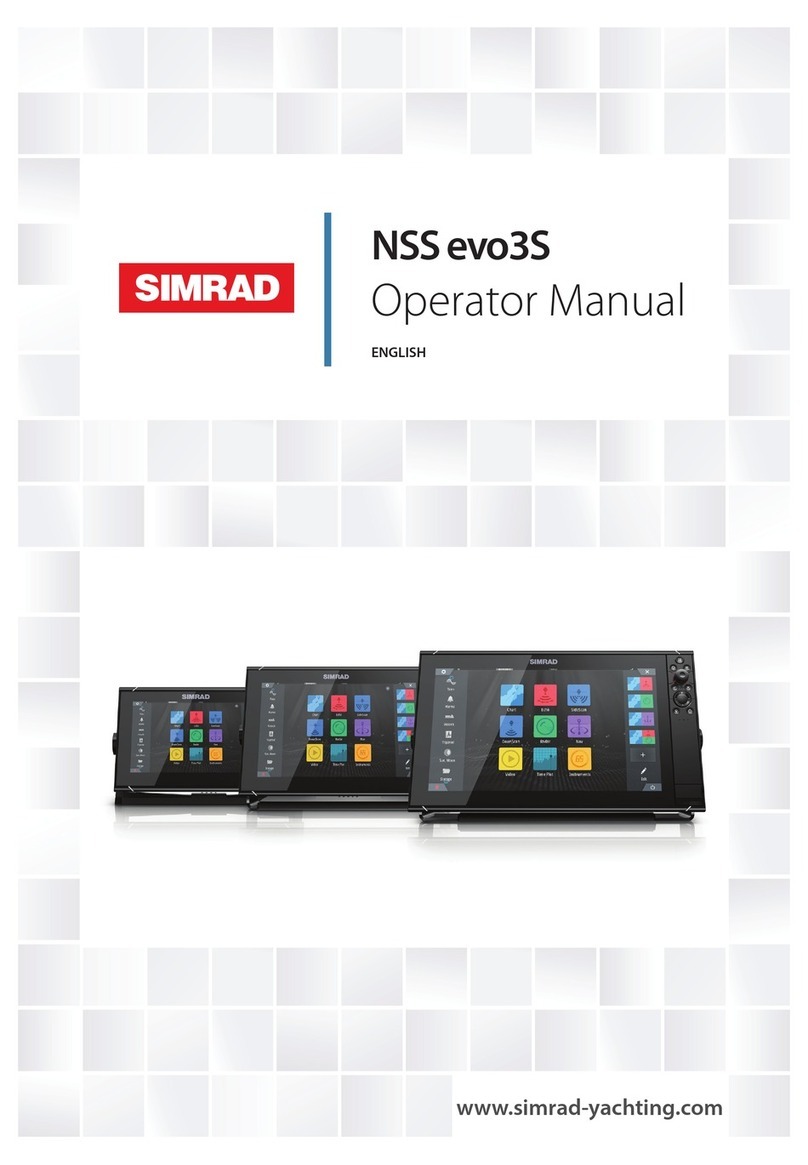 Simrad NSS9 evo3S User manual Simrad NSS9 evo3S User manual