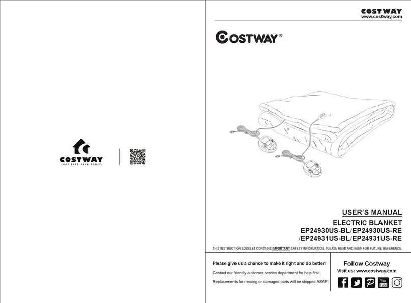 Costway EP24930US-BL user manual