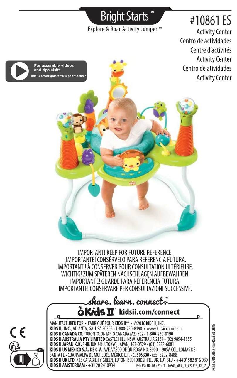 Kids II BrightStarts 10861 ES User manual Kids II BrightStarts 10861 ES User manual