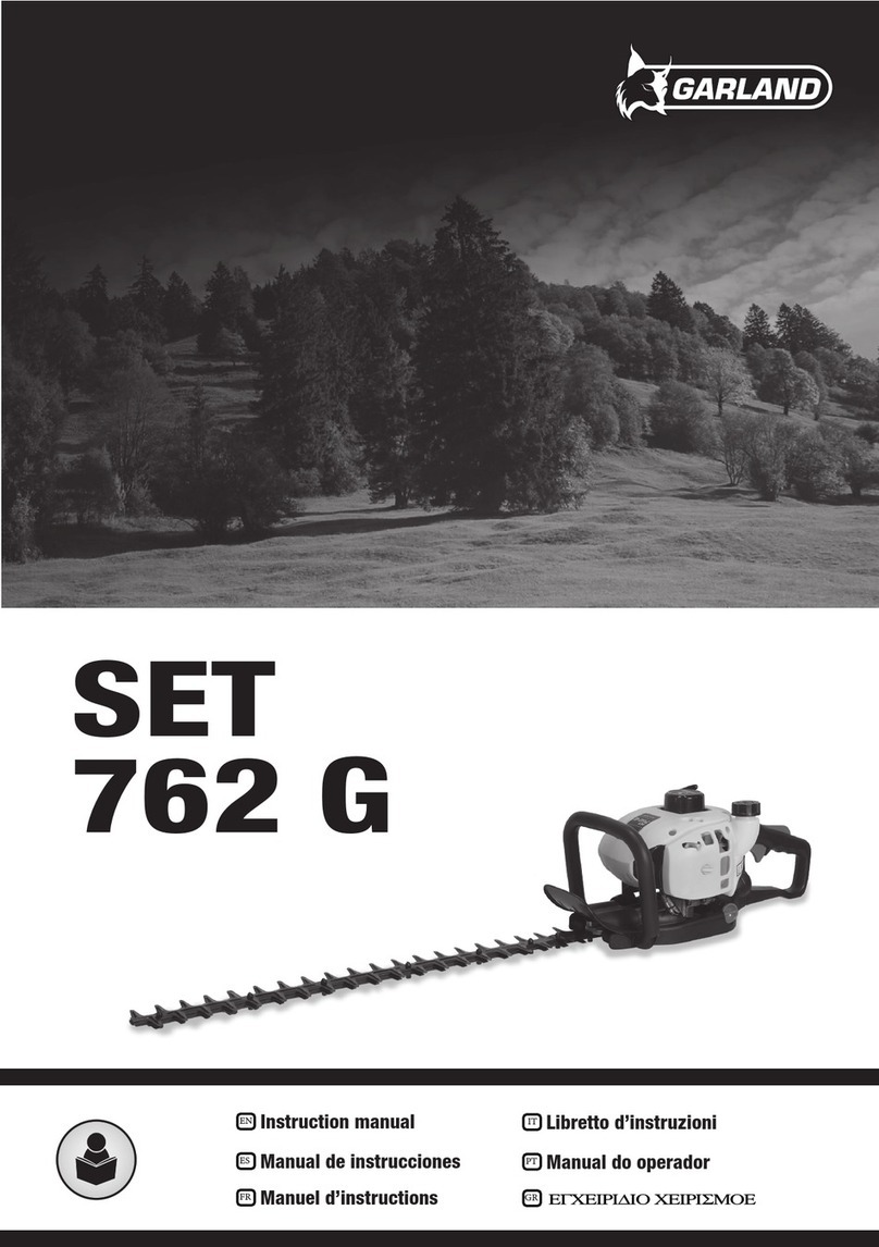 Garland SET 762 G User manual