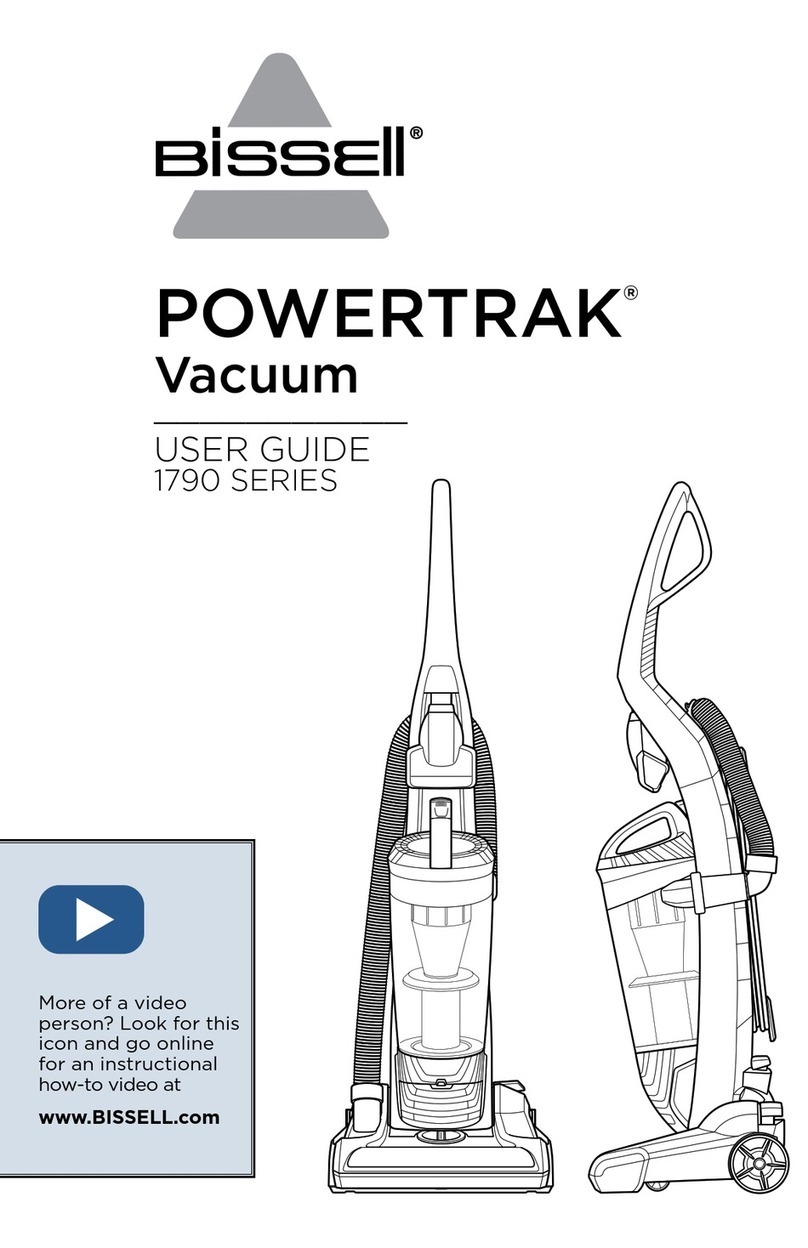 Bissell POWERTRAK 1790 Series user guide Bissell POWERTRAK 1790 Series user guide