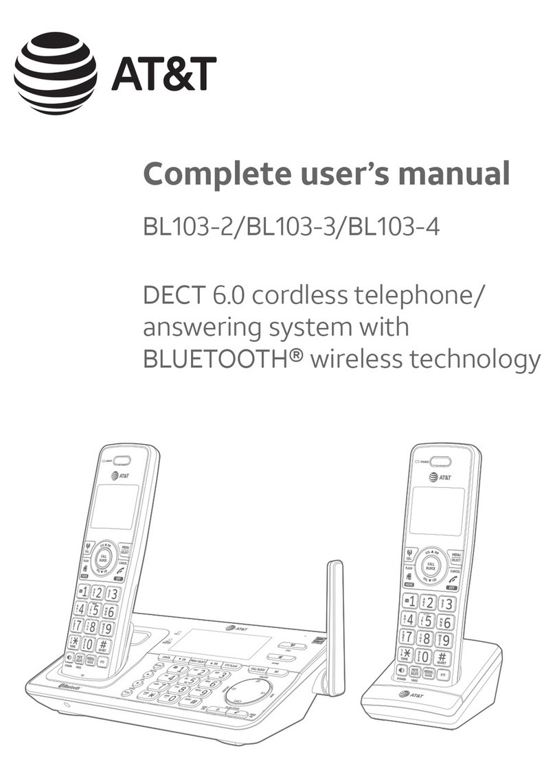 AT&T BL103-2 User manual