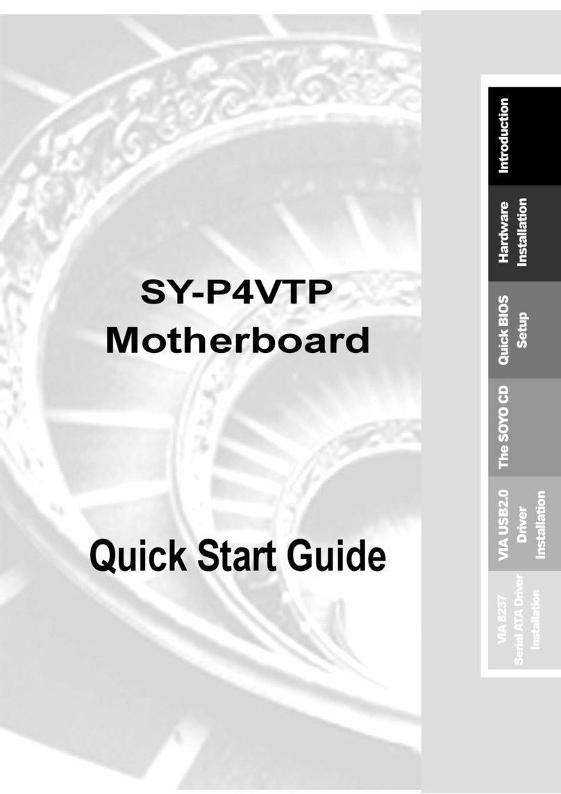 SOYO SY-P4VTP quick start guide