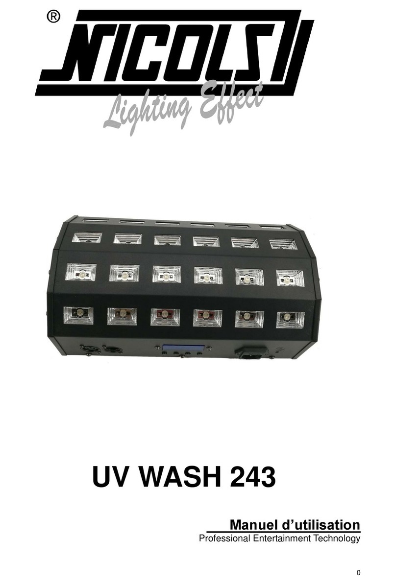 Nicols UV WASH 243 user guide