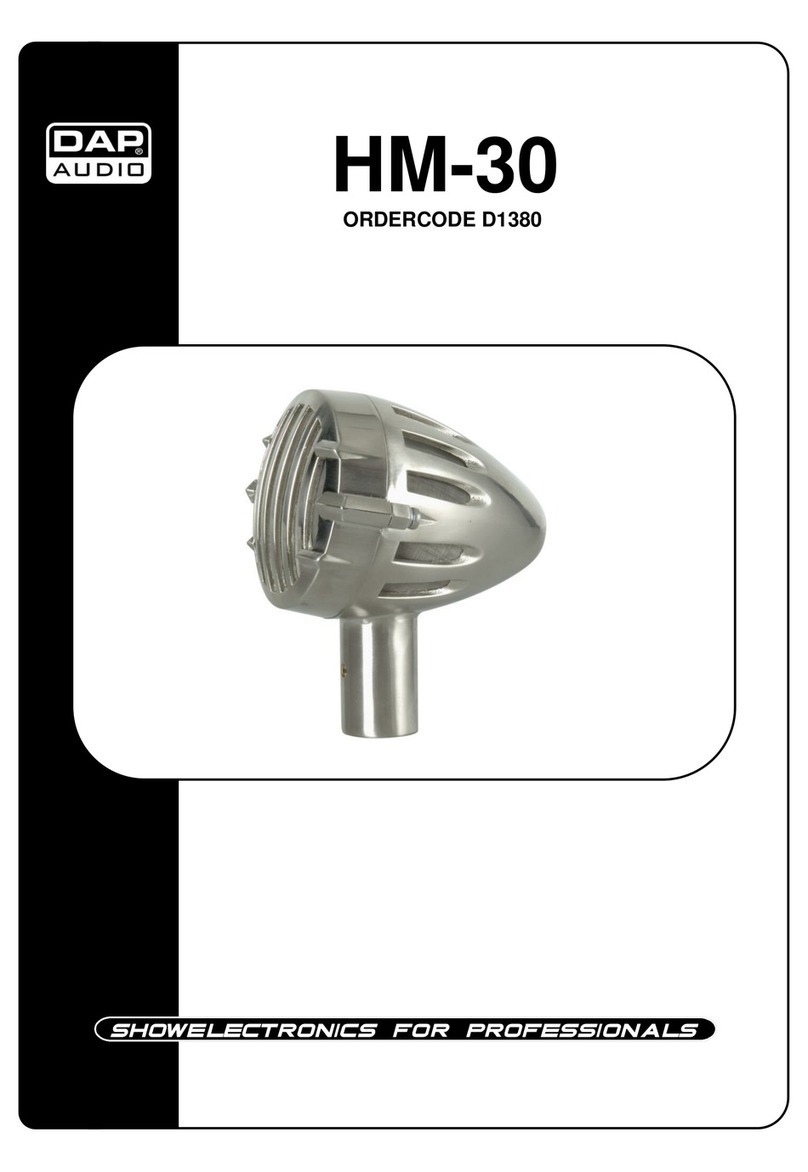 DAPAudio D1380 manual