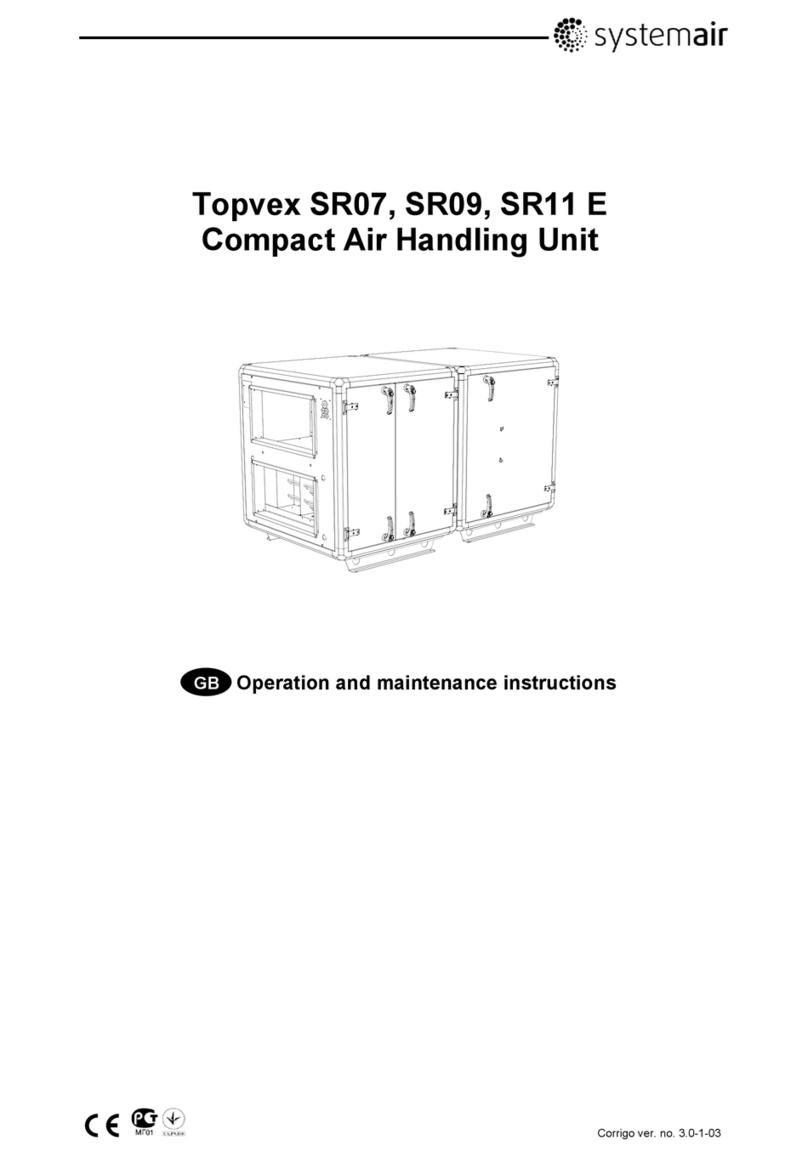 System air Topvex SR09 E Manual System air Topvex SR09 E Manual