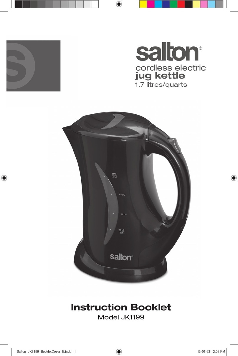 Salton JK1199 User manual