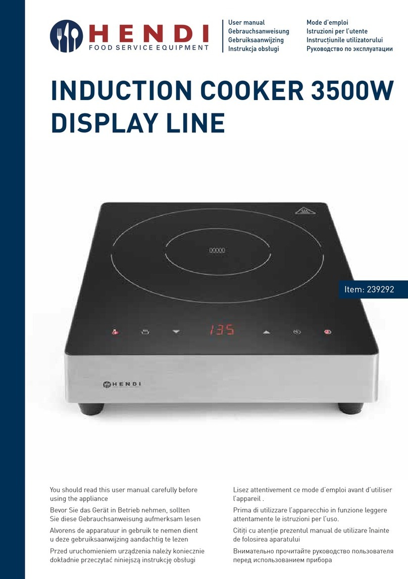 Hendi 239292 User manual