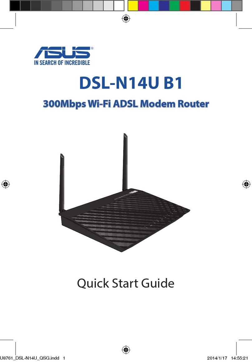 Asus DSL-N14U B1 User manual