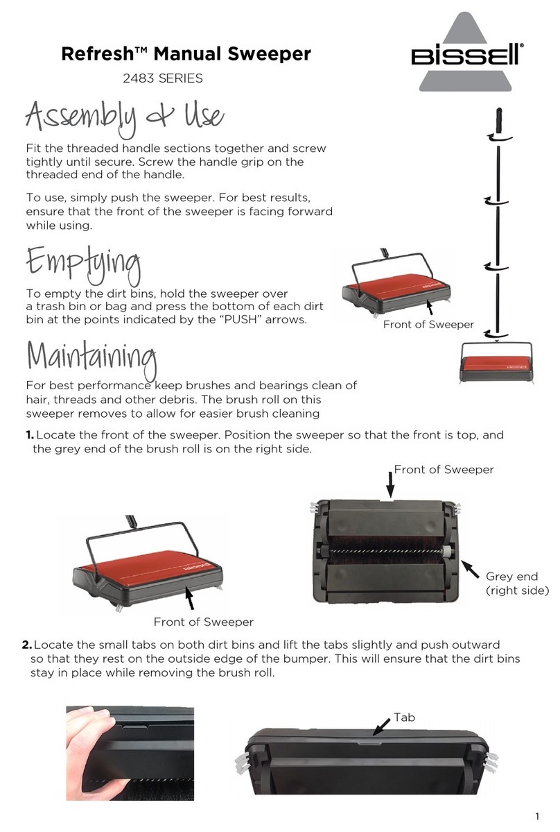 Bissell Refresh 2483 Series manual