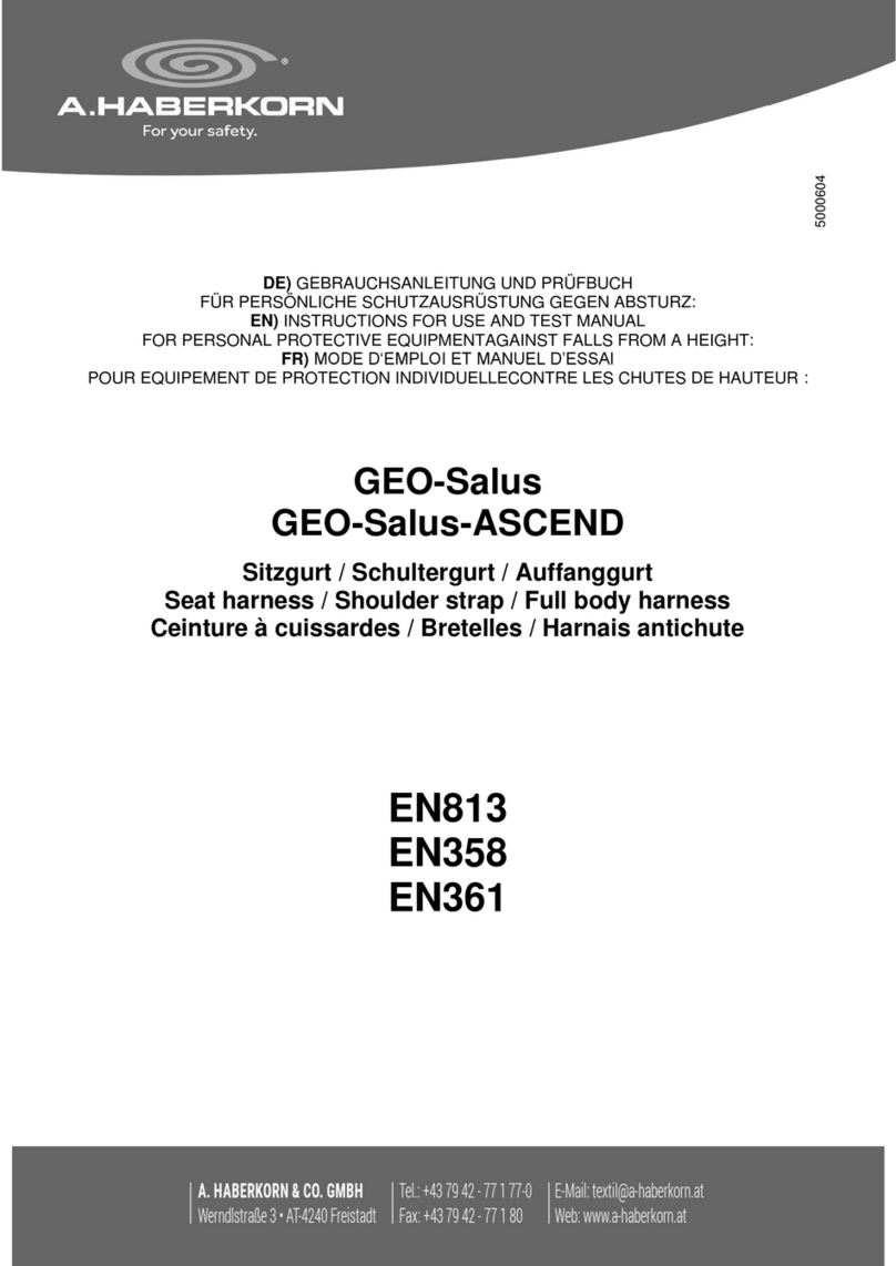 A.HABERKORN GEO-Salus INSTRUCTIONS FOR USE AND TEST MANUAL