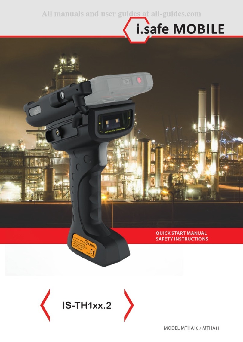 ISAFE MOBILE IS-TH1 2 Series Quick start manual