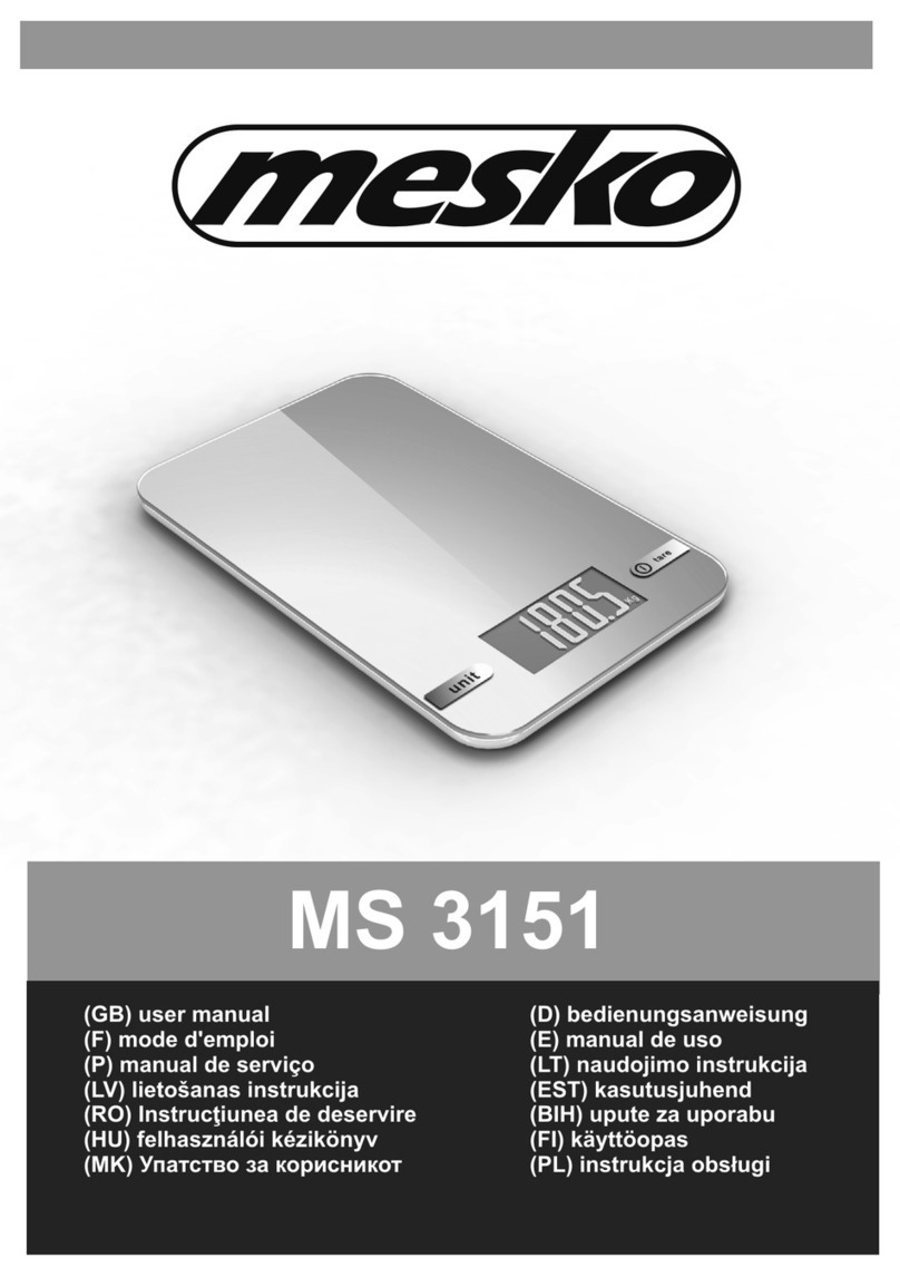 Mesko MS 3151 User manual