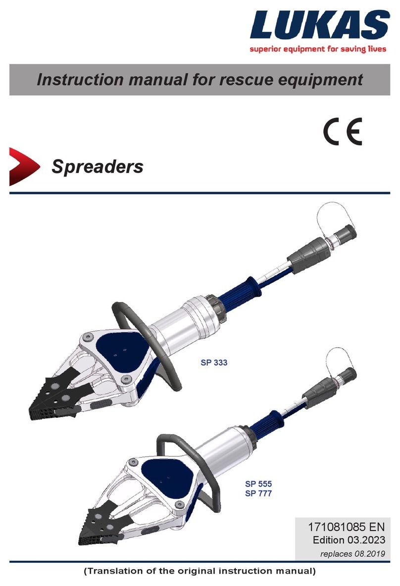 Lukas SP 333 User manual