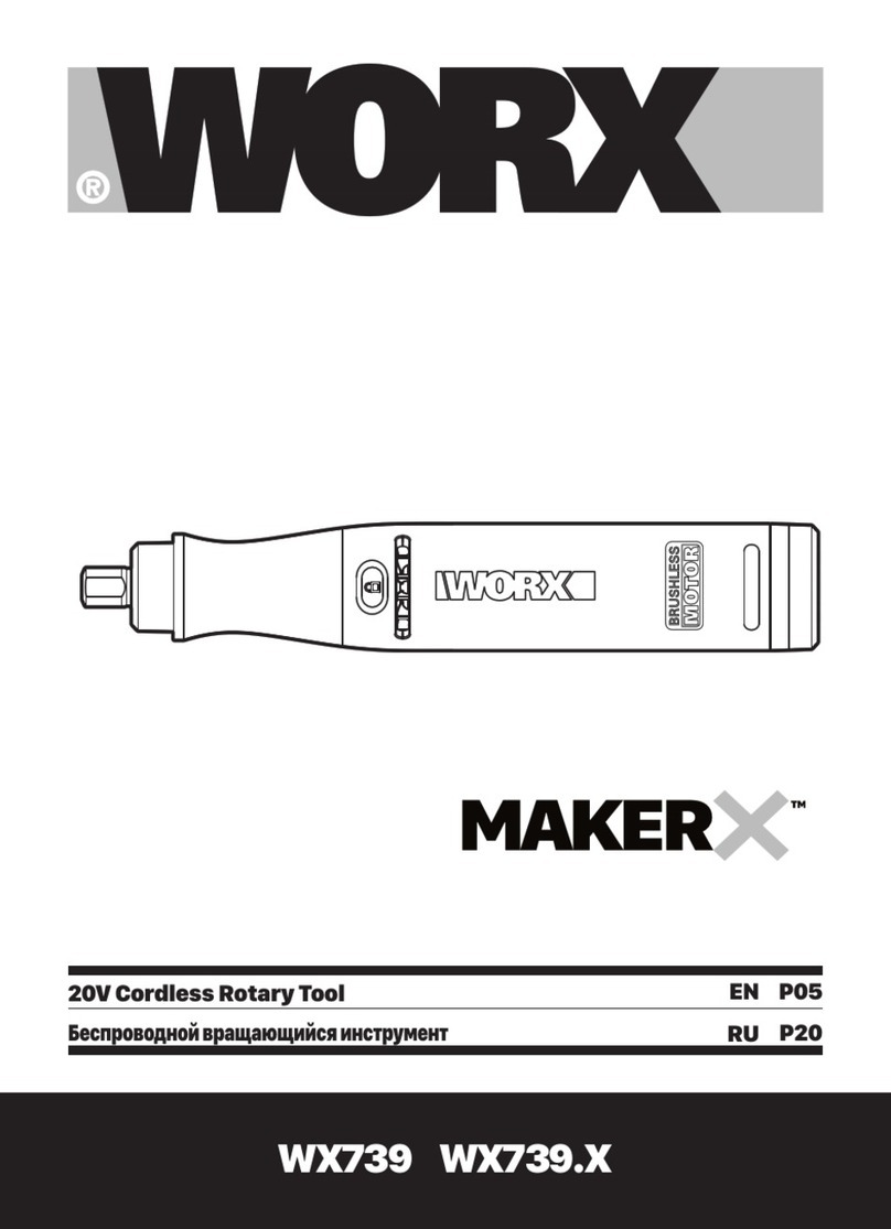 Worx MARKERX WX739.X manual