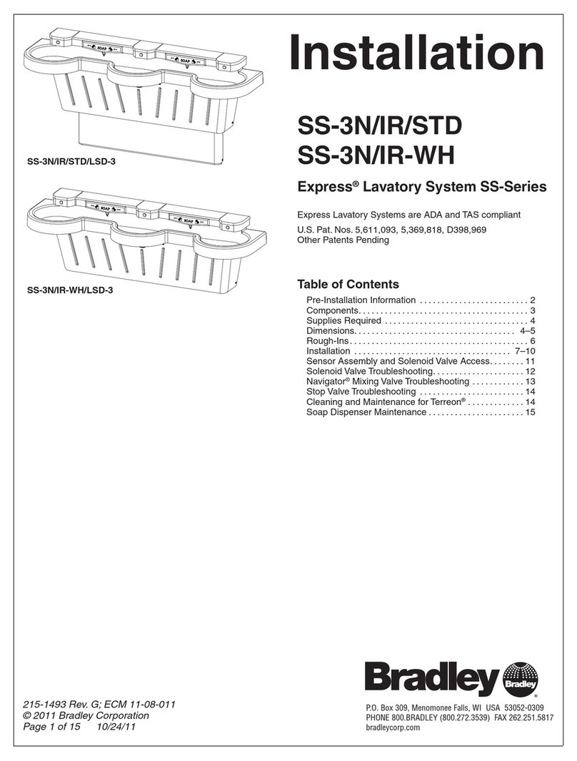 Bradley Express SS-3N/IR/STD User manual