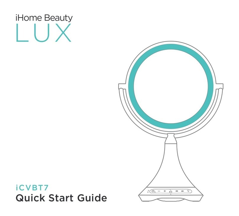 iHome LUX quick start guide iHome LUX quick start guide