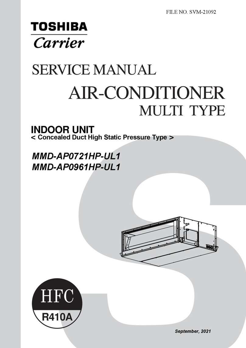 Toshiba MMD-AP0721HP-UL1 User manual Toshiba MMD-AP0721HP-UL1 User manual