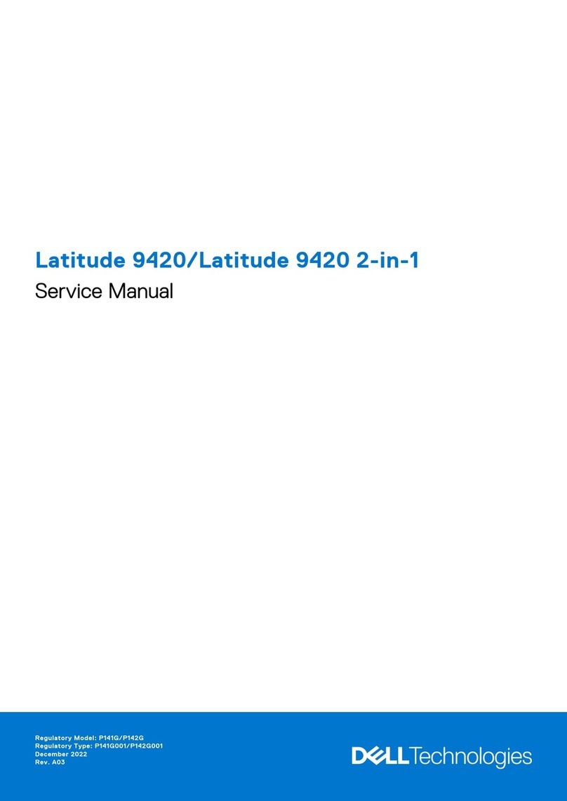 Dell Latitude 9420 Service manual