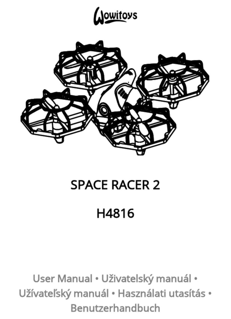 Wowitoys SPACE RACER 2 User manual