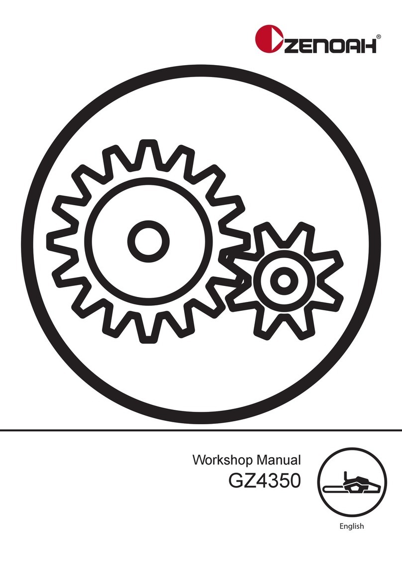 Zenoah GZ4350 Workshop manual