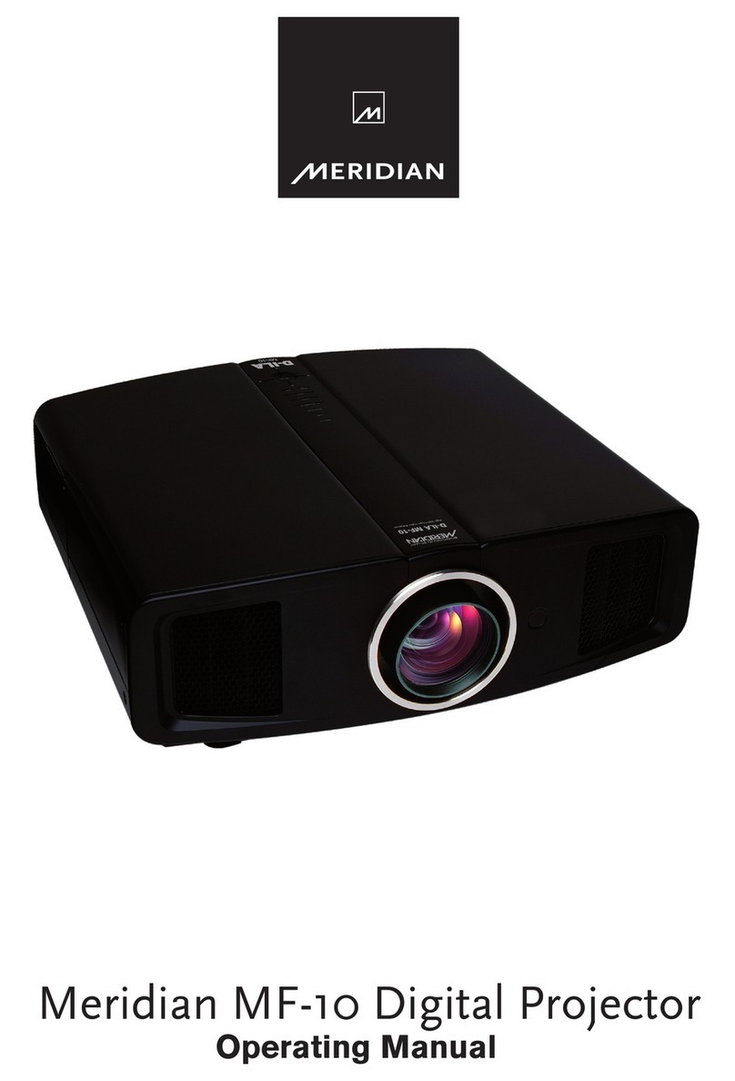 Meridian MF10 operating manual