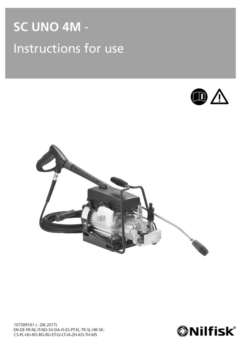 Nilfisk-Advance SC UNO 4M 140/620 PS User manual
