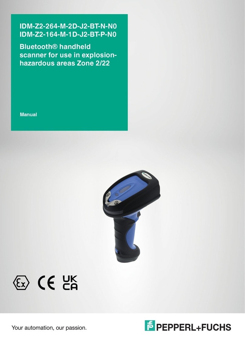 Pepperl+Fuchs IDM-Z2-264-M-2D-J2-BT-N-N0 User manual