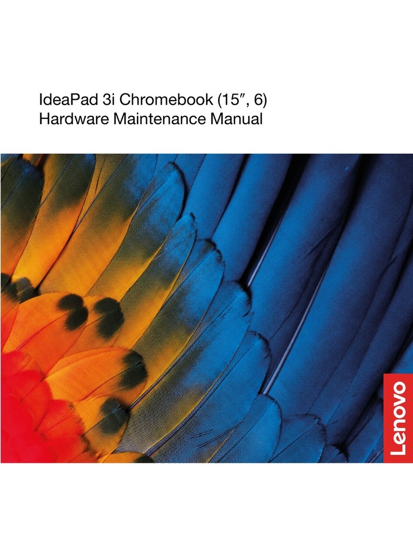 Lenovo IdeaPad 3i Chromebook Owner's manual