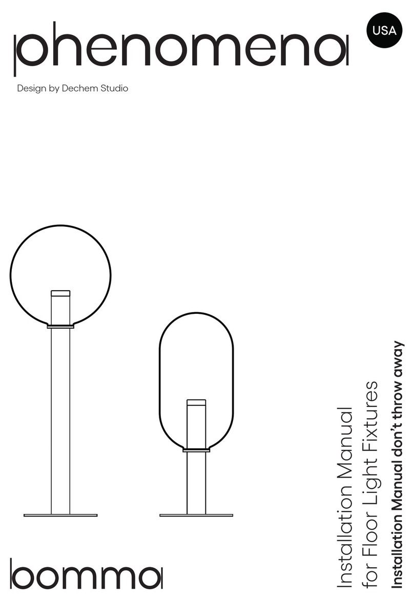Bomma phenomena BOM890467 installation manual