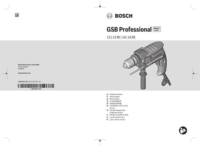 Bosch 06012271K1 User manual